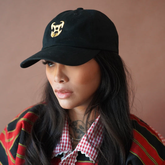 Pinangpanga Dad Hat - Black